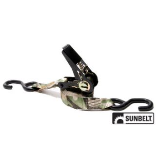 B1315690 - 14' X 1" Black Ratchet, Camo Webbing, Single