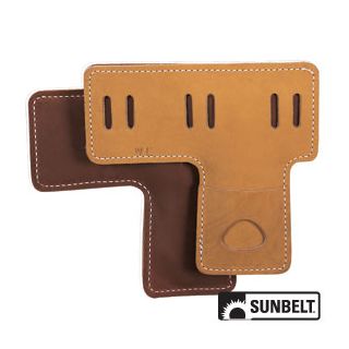 B1AB0897158 - Climber Pads, Leather L-Shaped