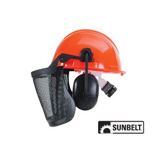 B1AC172 - Forestry Helmet, Visor, And Ear Muffs