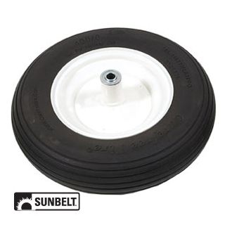 B1CO95 - Wheel Assembly, Wheelbarrow (4.8 x 4 x 8)
