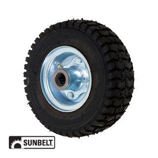 B1FP115 - Wheel Assembly, Flatproof (9 x 3.5 x 4)