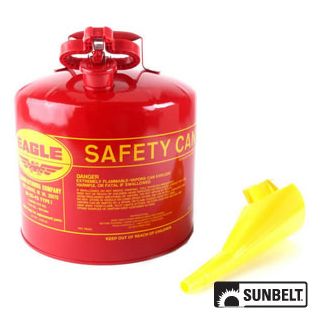 B1SC5 - Fuel Can, Eagle Type-I Safety Cans (5 Gallon)