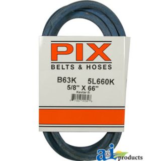 B63K - Kevlar Blue V-Belt (5/8" X 66" )