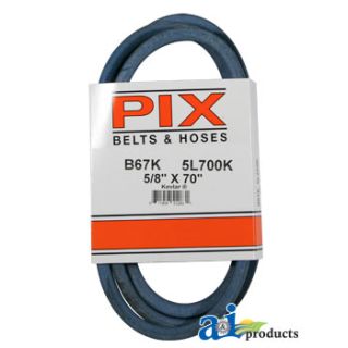 B67K - Kevlar Blue V-Belt (5/8" X 70" )