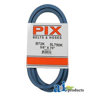 B72K - Kevlar Blue V-Belt (5/8" X 75" )