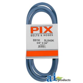 B81K - Kevlar Blue V-Belt (5/8" X 84" )