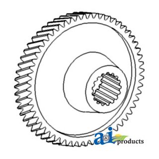 B9NN7A381B - Gear, Transmission (2nd)