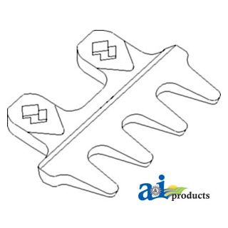 BG424 - Guard, Knife; Bottom, Tiger Jaws