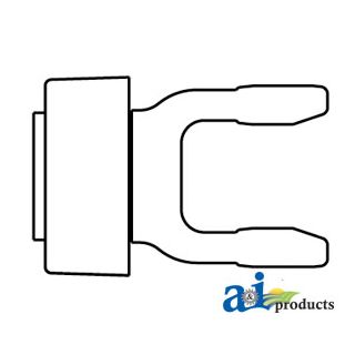 BP5720B0376-A - Tractor Yoke, Splined 1 3/8 - 6 Spline - Slide Co