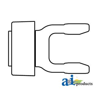 BP572103851 - Tractor Yoke, Splined 1 3/4 - 20 Spline - Twist Col