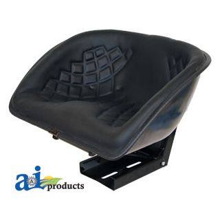 BS100BL - Bucket Style Seat, BLK FRAME