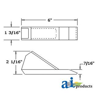 BSP8075 - Box Scraper Point