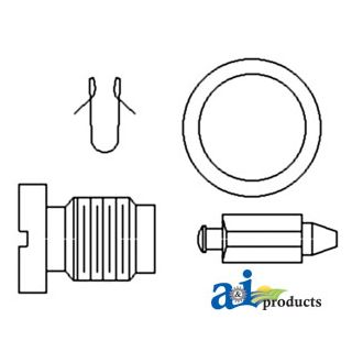 C3NN9564A - Needle & Seat, Carburetor