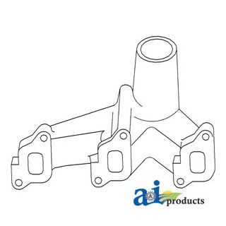 C5NE9430E - Extension, Exhaust Manifold (Vertical)
