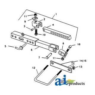 C5NN16N321A - U-Bolt- (Ref. 12)