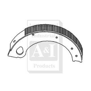 C5NN2218E - Brake Shoe w/ Lining