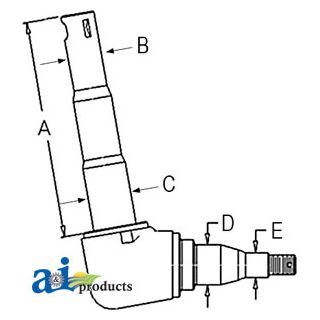 C5NN3106E - Spindle (LH)