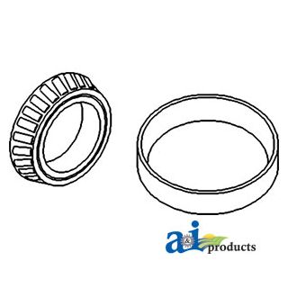 C5NN3552A - Bearing & Race, Upper Steering Shaft