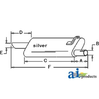 C5NN5230AH - Muffler