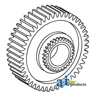 C5NN7145A - Gear, Output Shaft Assembly