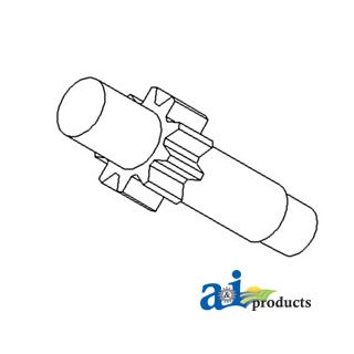 C5NNN660A - Drive Gear, Hydraulic Pump Front
