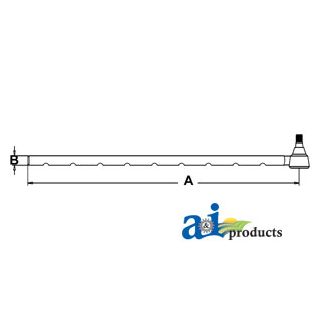 C7NN3280D - Tie Rod, Long