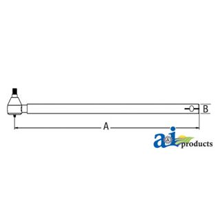 C7NN3307A - Drag Link End, Rear