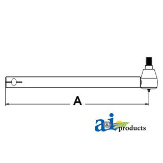 C7NN3B161A - Tie Rod, Long (LH)