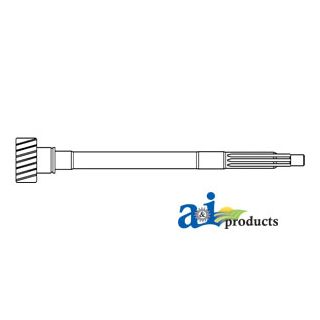 C7NN7017AB - Shaft, Transmission Input