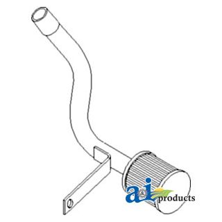 C7NNN994B - Filter & Pipe Assembly, Hydraulic Intake