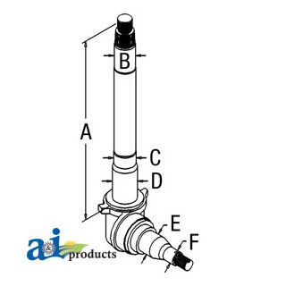 C9NN3105C - Spindle (RH)