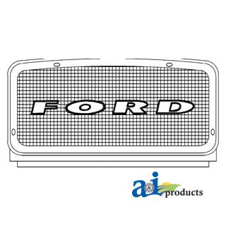 C9NN8A163AG - Grille, Front