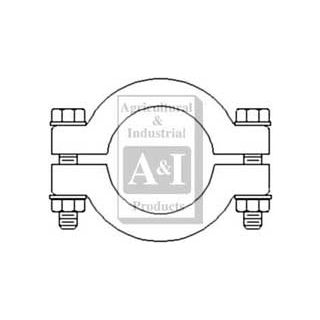 CAPN5200A - Muffler Clamp