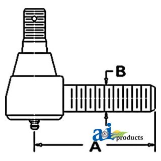 CAR98854 - Tie Rod End (RH)