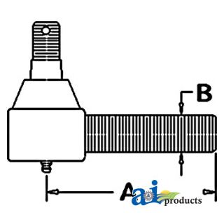 CAR98855 - Tie Rod End (LH)