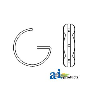 CBPN4179A - Nut & Ring, Rear Axle