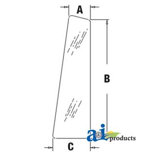 CG6124 - Glass, Rear, Quarter (RH/LH)