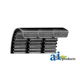 BX112/02 - Cogged Banded V-Belt (5/8" x 115")