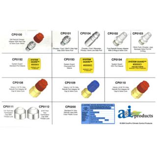 CP4017 - Universal R-12 To R-134a Adapter & Port Box Kit