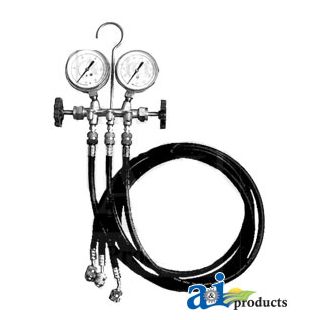 CP6000 - Premium Manifold Gauge Set, R-12 & R134a