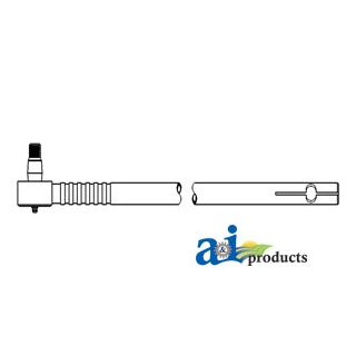D0NN3307A - Drag Link End, Rear
