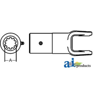 D108810S - Spline Slip Sleeve Yoke