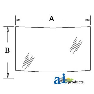 D129969 - Glass, Rear, Lower