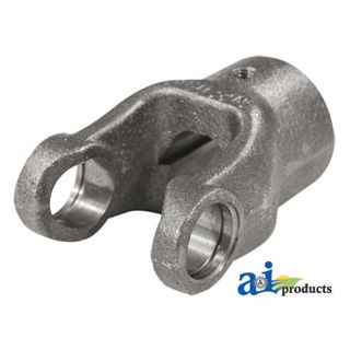 D148019 - Implement Yoke Round Bore w/ Keyway & Set Screw