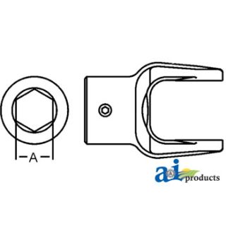 D188420 - Implement Yoke, 1800 Series