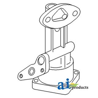 D1NL6600A - Pump, Oil w/ Gaskets