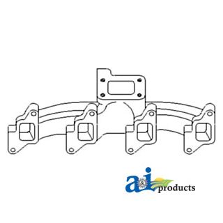 D1NN9430A - Manifold, Exhaust