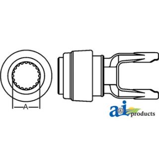 D261121 - Tractor Yoke Slide Collar