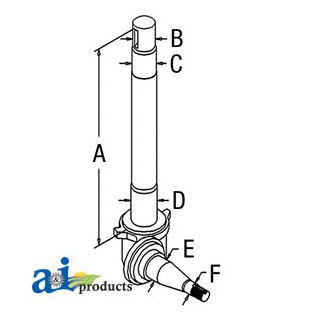 D2NN3105B - Spindle (RH)