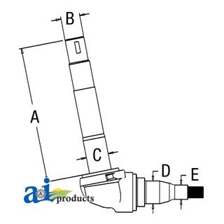 D2NN3105C - Spindle (RH)